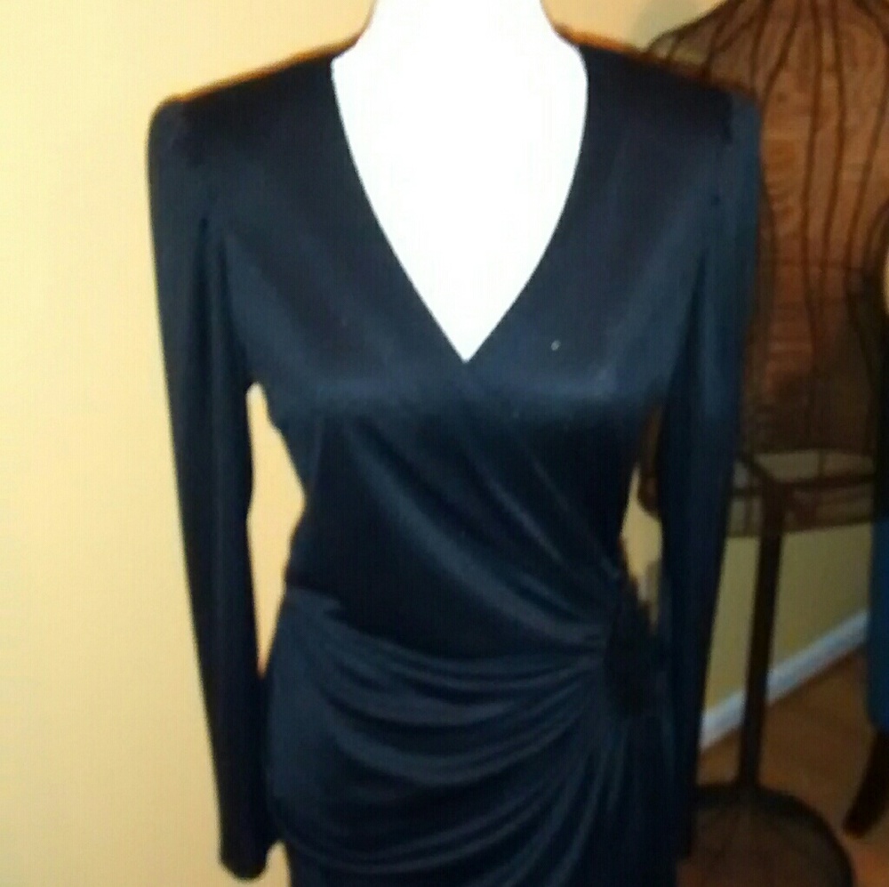 Vintage 80s Wrap Dress
